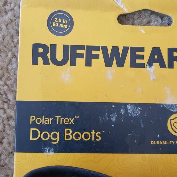 Ruffwear Polar Trex Dog Cold Weather Boots Forest Green Size 2.5 inches - Picture 2 of 4